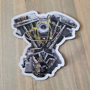 Harley Davidson Panhead Shovelhead Fridge Magnet 