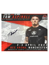 10x8" MMA / UFC Print Signed by Tom Aspinall With Monopoly Events COA