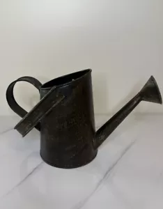 Rustic Metal Decorative Watering Can Farmhouse Vintage Style - Picture 1 of 5