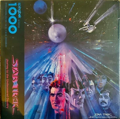 New! 1000 pc STAR TREK  Puzzle Journey To the Undiscovered Country  Springbok - Image 1 of 2