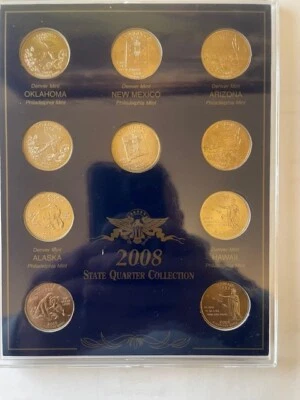 2008 State Quarter Collection  An Exclusive From The U.S. Commemorative Gallery - Image 1 of 2