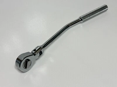 NUEVO SK Tools EE. UU. 3770 3/8" Accionamiento Mango Doblado Cabeza Flexible Trinquete, Agarre Moleteado Foto 1 de 4