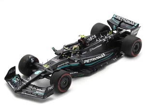 MERCEDES-AMG F1 W14 E #44 HAMILTON 3RD PL. F1 BRITISH GP 2023 1/18 SPARK 18S901 - Picture 1 of 6