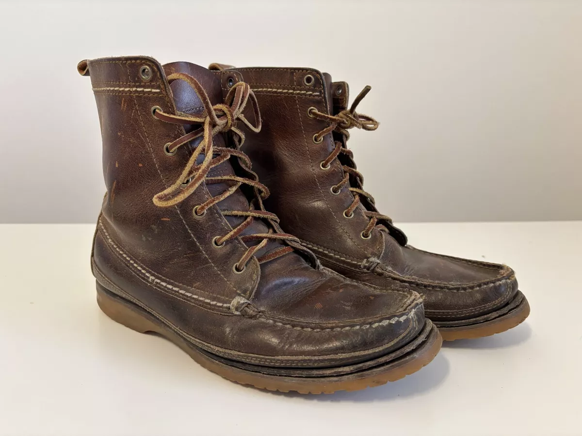 【美品】RED WING×J.Crew 4183 Red Wing X J. CREW 4183 Heritage Roughneck Brown Boots Men's Size