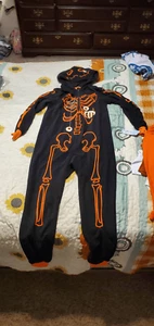 NWT CAT & JACK FLEECE HALLOWEEN SLEEPER - Picture 1 of 8