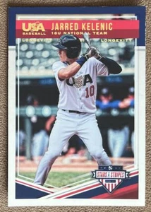 2018 Panini Stars & Stripes Longevity Jarred Kelenic Rookie #36 USA Baseball - Picture 1 of 2