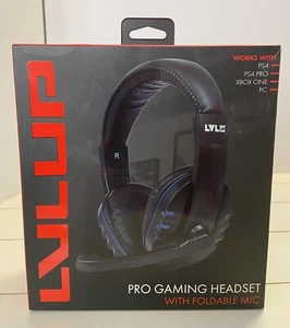Vivitar Pro Gaming Headset with Foldable Mic LU731-BLU - Picture 1 of 11