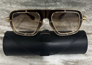 FASHION DITA RAKETO  DTS427-A-05 LIMITED EDITION GOLD BLACK GRAY LENSES - Picture 1 of 5