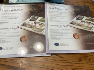 VTG Creative Memories Lot of 2 Scrapbook Album Page Protectors 32 Sheets 64 Page - Picture 1 of 7