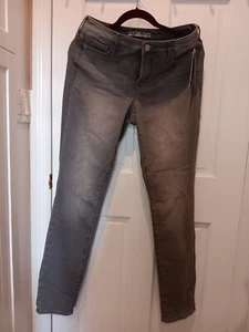 Athleta Sculptek Skinny Jean Grey Wash NWT $98 10T - Picture 1 of 8