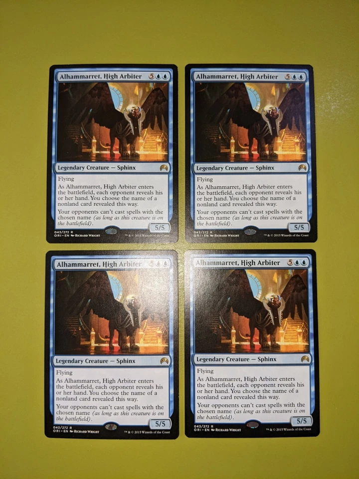 Alhammarret, High Arbiter x4 Magic Origins 4x Playset Magic the Gathering MTG - Image 1 of 1