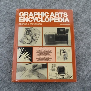 Graphic Arts Encyclopedia by George Stevenson 1979 2nd Edition Photography VTG - Picture 1 of 8