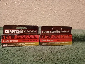 craftsman 1 in brad nails 968456 for use with electric nail gun & brand nailer - Picture 1 of 4