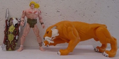 X-Men Savage Land Ka-Zar Zabu Diente de Sable Tigre Toybiz Marvel Suelto Completo Foto 1 de 2