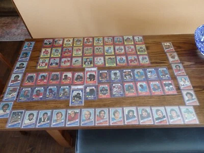 1974 75 76 Topps Wonder Bread Football Sets w/ PSAs  *EVERY CARD EVER MADE* RARE - Image 1 of 4