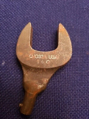 Snap on Bonney QJO32A Torque Head, Open End, 1" Interchangeable J size used - Image 1 of 4