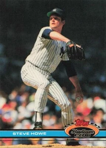 1991 Topps Stadium Club Steve Howe New York Yankees #401 - Picture 1 of 2