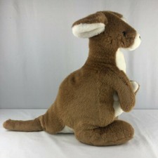 Kangaroo America Wego Plush w/ Baby Joey Zoo Stuffed Animal Australia 16” #1049