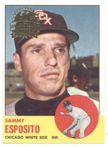 2012 Topps Heritage 1963 Buybacks #181 Sammy Esposito (50th Anniversary Logo)(Co