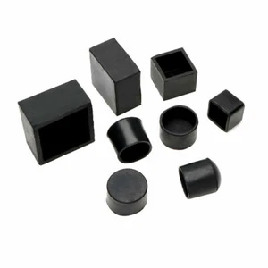 Tapones de tubo tapa de extremo tapa de silicona goma redonda cuadrada tubos tubos - Imagen 1 de 6