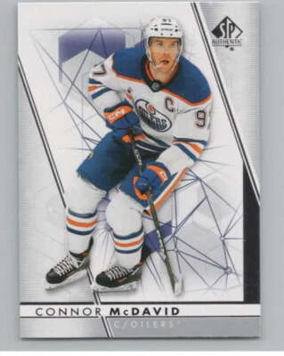 2022-23 SP Authentic #97 Connor McDavid  Edmonton Oilers V99912 - Image 1 of 3