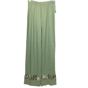 Tommy n Loulou Nordstrom Cottagecore Women's Wide Leg Elastic Waist Pant Small  - Picture 1 of 9