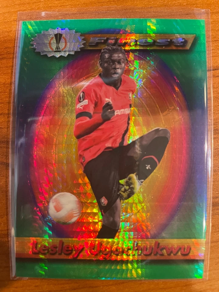 Lesley Ugochukwu 2022-23 Topps UEFA Finest Flashbacks Refractor Prism #106 /35 - Image 1 of 1