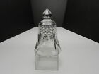 Waterford Stocking of Gifts Holiday Bell Clear Crystal Frost Design 5" T ca 2005