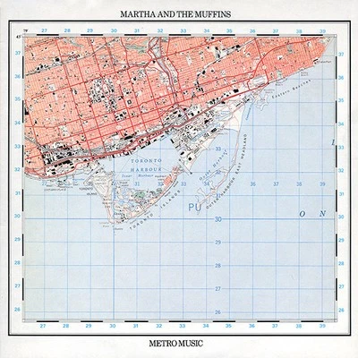 Martha And The Muffins - Metro Music LP 1980 Dindisc VG+/VG+ - Image 1 of 4