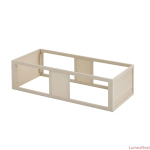 Large Maple Reptile Habitat Lounge Terrarium Stackable Enclosure - Picture 1 of 5