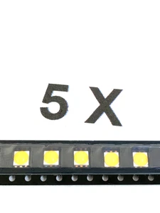 ASMT-JN32-NVV01, 3 Watt LED, 140°, 350mA, 105lm, 3500-4500K, 4x4mm, Bianco, 5 Pezzi - Foto 1 di 2