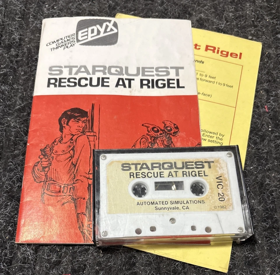 Starquest Rescue At Rigel para Commodore Vic 20 Foto 1 de 1