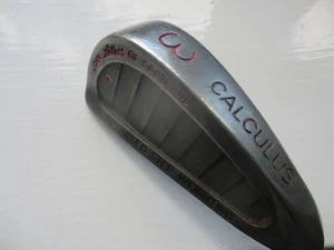 LADIES JOHN LETTERS CALCULUS 3 IRON - 38" Long - Steel shaft  - RH in VGC - Picture 1 of 14
