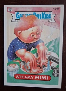 1987 Topps Garbage Pail Kids Series 11 #436b Steamy Mimi - Picture 1 of 2