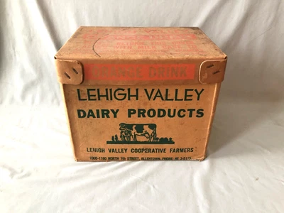CAJA DE CARTÓN RECUBIERTA DE CERA LEHIGH VALLEY TAPA NARANJA BEBIDA Foto 1 de 4