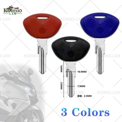 Fit For BMW C600 Sport C650GT G310 Blank Key Uncut - Image 1 of 4