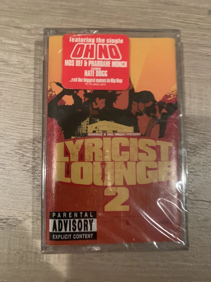 SEALED Lyricist Lounge 2 cassette RAWKUS RECORDS - Image 1 of 4