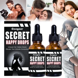 Secret Happy Drops,Pleasure Peak-Oral Drops,Enhancing Sensitivity For Women US - Picture 1 of 14