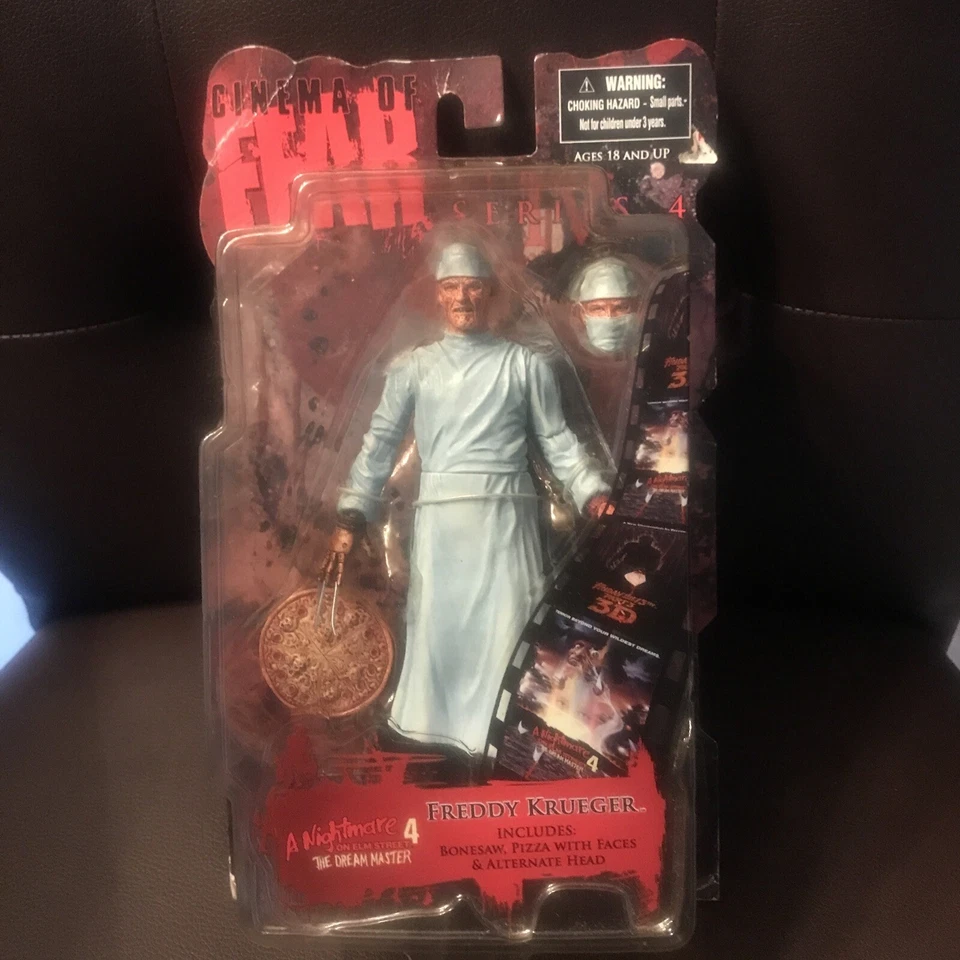 Cinema of Fear Surgeon Freddy Krueger 6in Figure Nightmare Elm Street 4 Mezco T