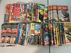 George Barris personal magazine collection- 5"x8" car magazines 1950-1960s lot/3 - Imagen 1 de 1