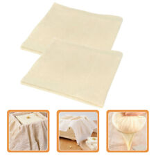 2 Pcs Kitchen Cheese Cloth Accessories Milk Bread Napkins Tofu Multipurpose