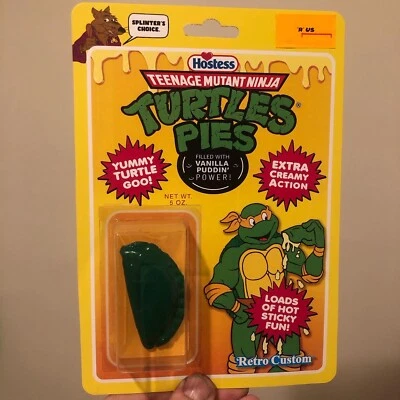 乌龟派卡片复制品 Mikey Art Tmnt 收藏稀有物品忍者神龟 — 第 1/4 张图片