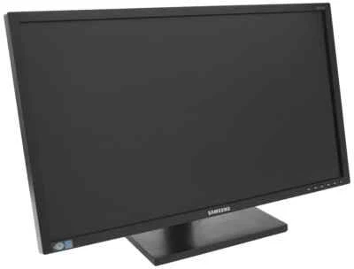 Samsung S24E450D 24 Inches Widescreen LCD Monitor - Black - Image 1 of 2