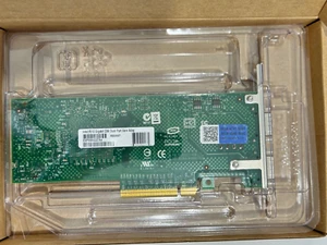 Intel EXPX9502CX4 with Yotta Dual-Ports 10Gbps 10G Ethernet PCI-e w/High Bracket - Picture 1 of 2
