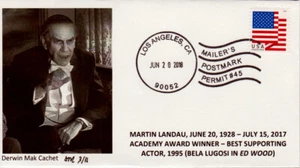 Martin Landau - Ed Wood - Bela Lugosi cover # 3 of limited edition of 11 - Picture 1 of 1