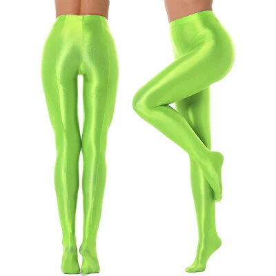 Womens Dance Tights Silk Stockings Shaping Socks Oil Socks Shiny Pantyhose Sexy - Image 1 of 2