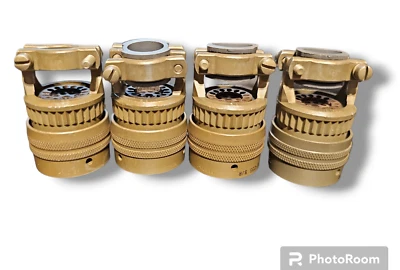 Amphenol Mil-Spec Circular Connector PT06E16-23S (SR) Plug Female Socket LOT 4 - Image 1 of 4