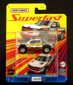 Matchbox Superfast Premium Die-cast 2010 Ford F-150 SVT Raptor, New - Picture 1 of 4