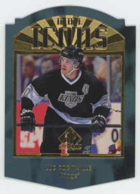 1997-98 SP AUTHENTIC Luc Robitaille NHL ICONS DIE-CUT /100 - Image 1 of 2