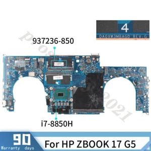 DA0XW3MBAG0 per scheda madre HP ZBOOK 17 G5 con core SR3YZ I7-8850H CPU 937236-850 - Foto 1 di 7